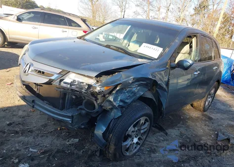 2008 Acura Mdx z USA, uszkodzony, nr VIN 2HNYD28298H542837